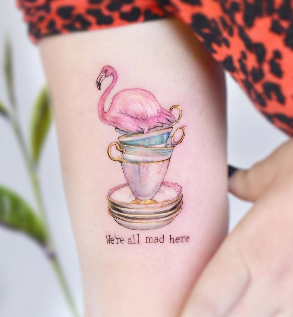 Unveiling the Madness: We're All Mad Here Tattoo Insights