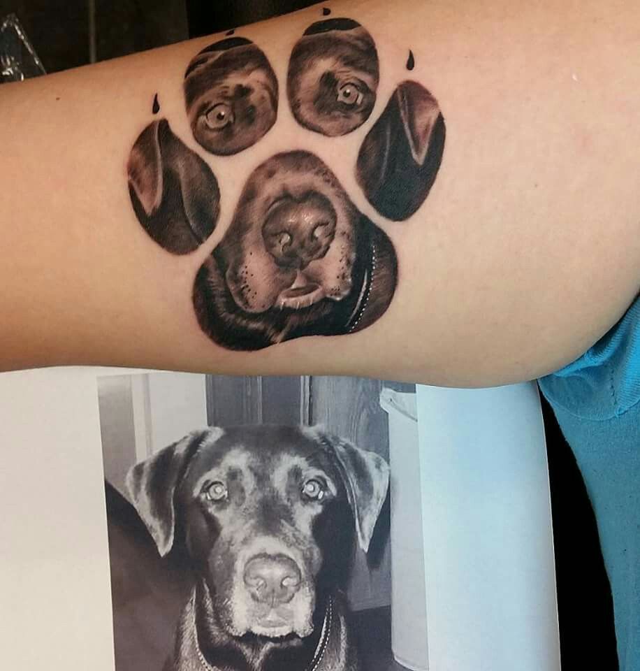 What A Brilliant Idea To Have A Tattoo In Memory Of Your Beloved Dog