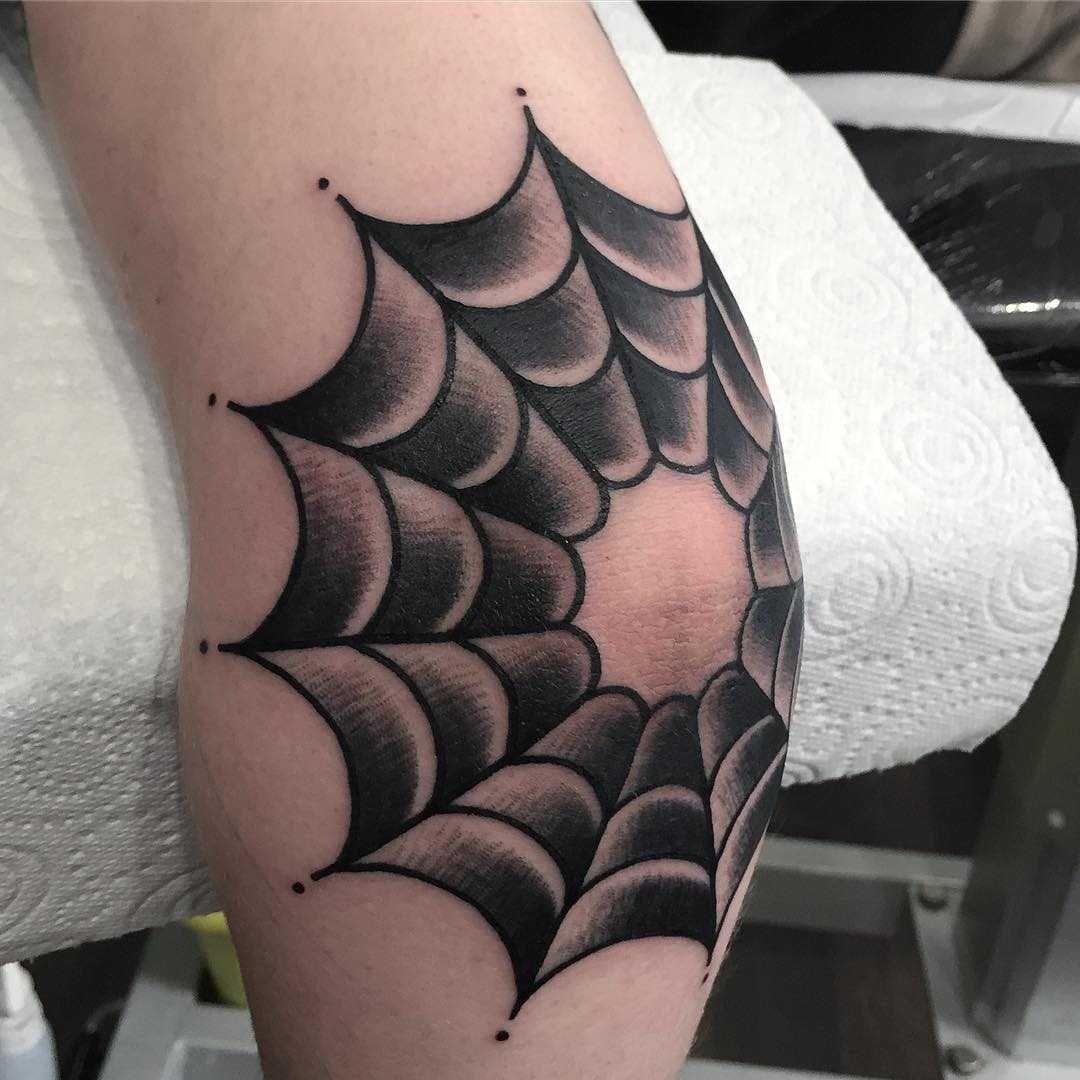 What Does A Spider Web Tattoo On The Elbow Mean Tattoo Mastery Academy