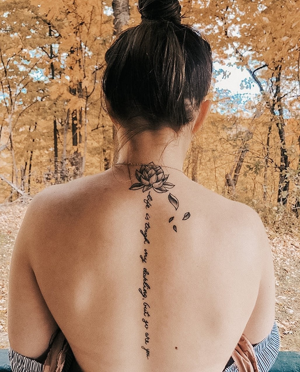 What Is The Best Spine Tattoo Women Explore The Best Ideas