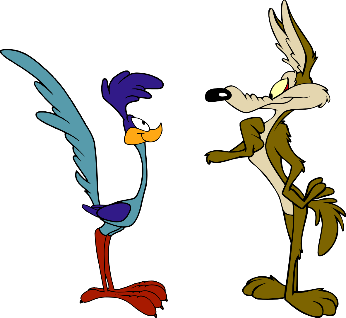 Wile E Coyote Is The Main Cartoon Character From Looney Tunes Cartoon