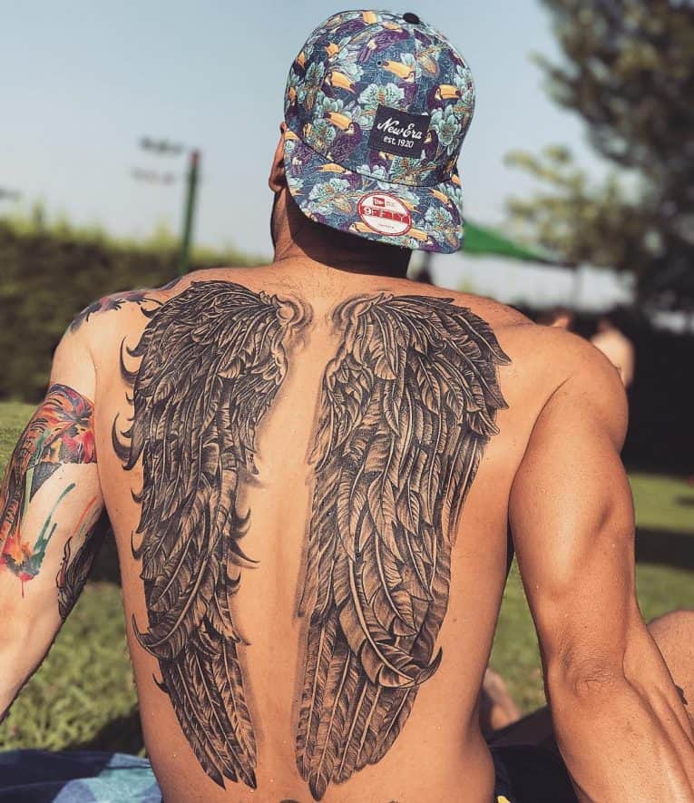 Wing Tattoo Wing Tattoo Men Back Tattoos For Guys Wing Tattoo