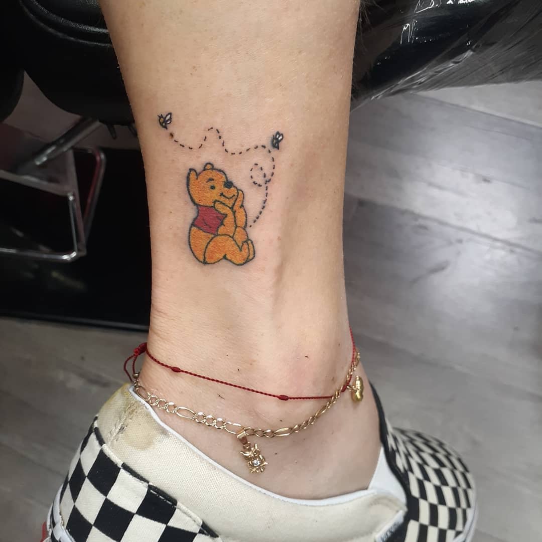 Winnie The Pooh Tattoo Designs for Fans