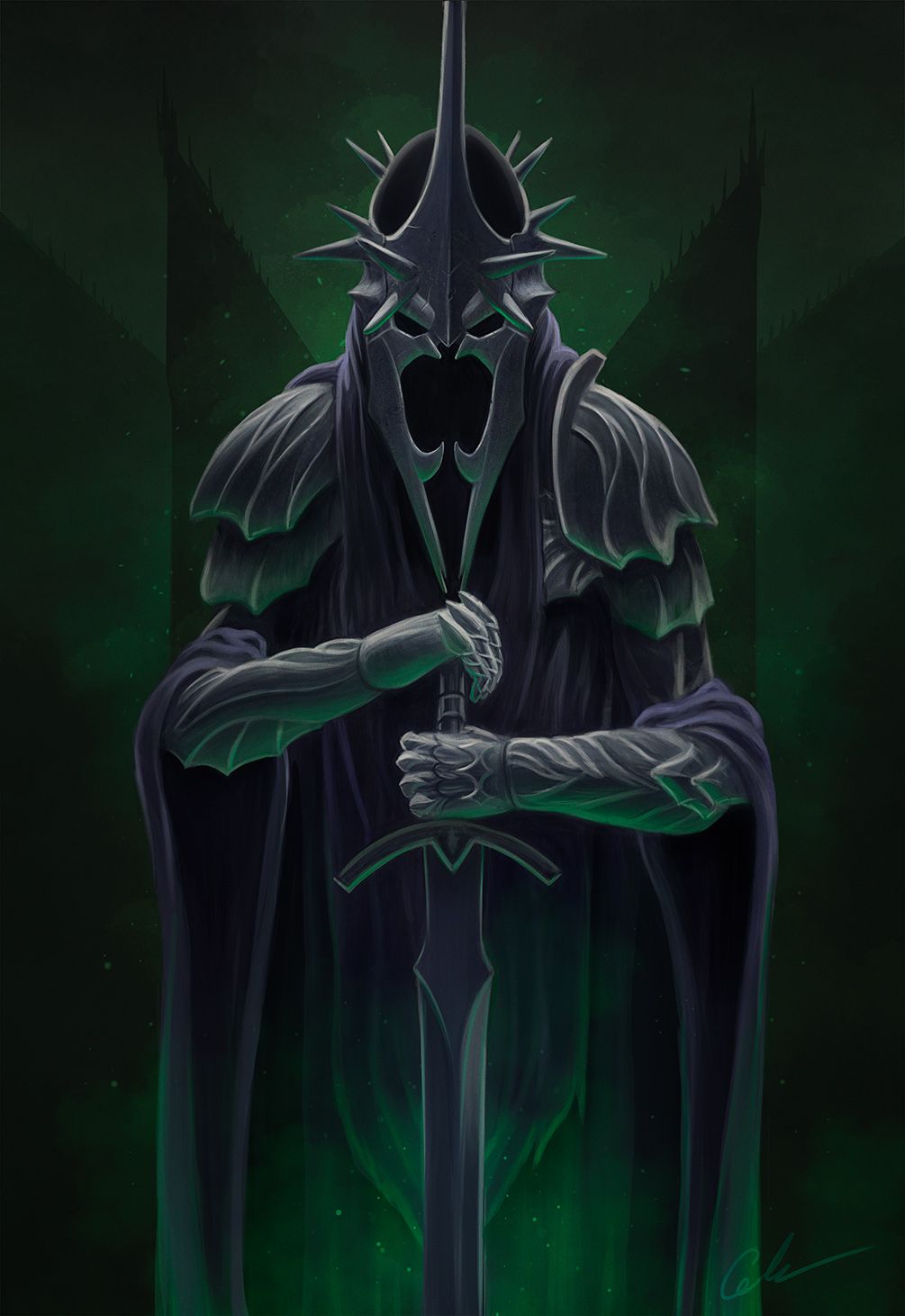 Witchking Of Angmar Fanart By Gallardose On Deviantart Witch King Of