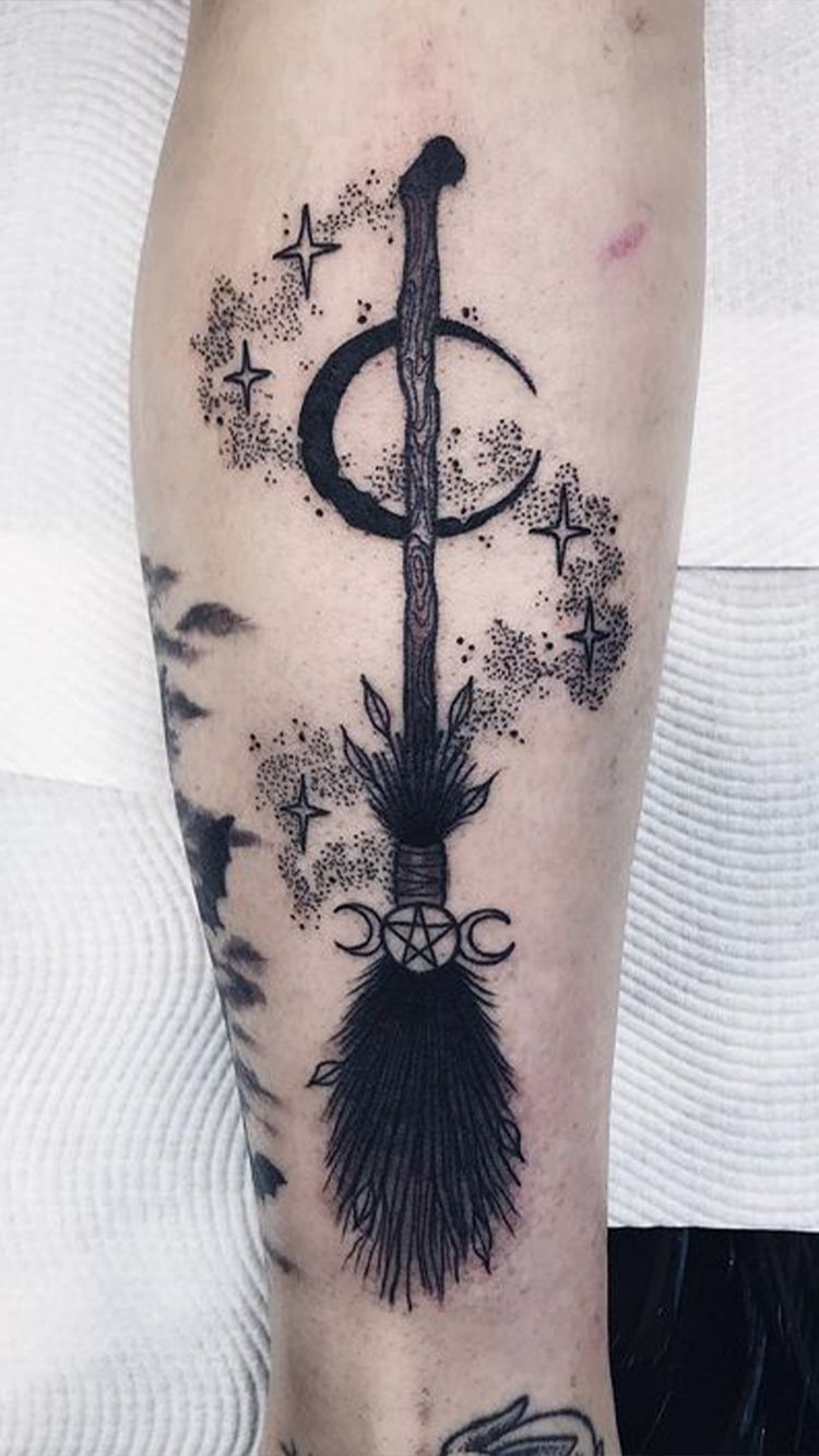 Witchy Tattoo Designs For Women Who Are Not Afraid To Embrace Their