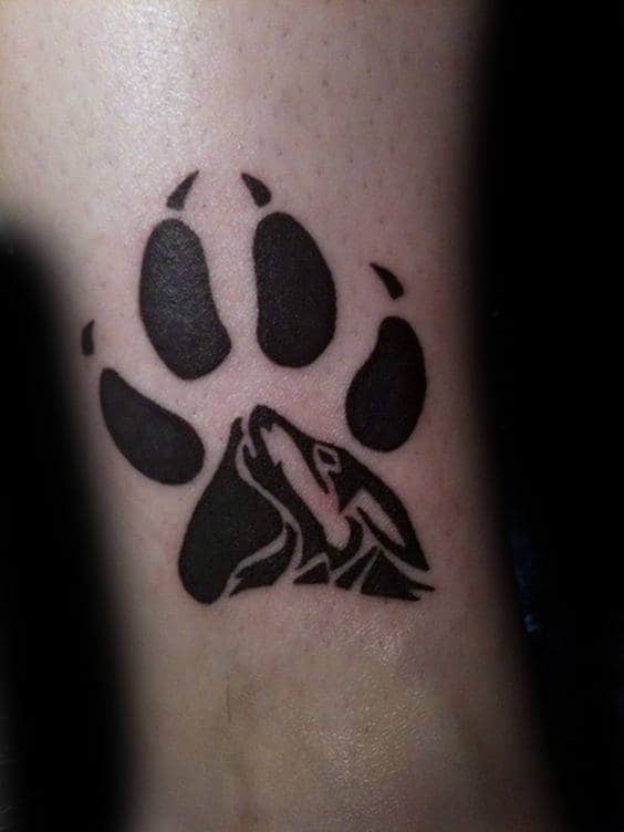 Wolf Paws Tattoos On Forearms Tattooed By Sasha Tattooing Wolf Paw