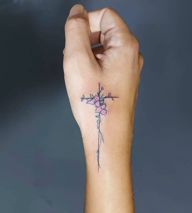 5 Stunning Cross Wrist Tattoo Ideas for Women