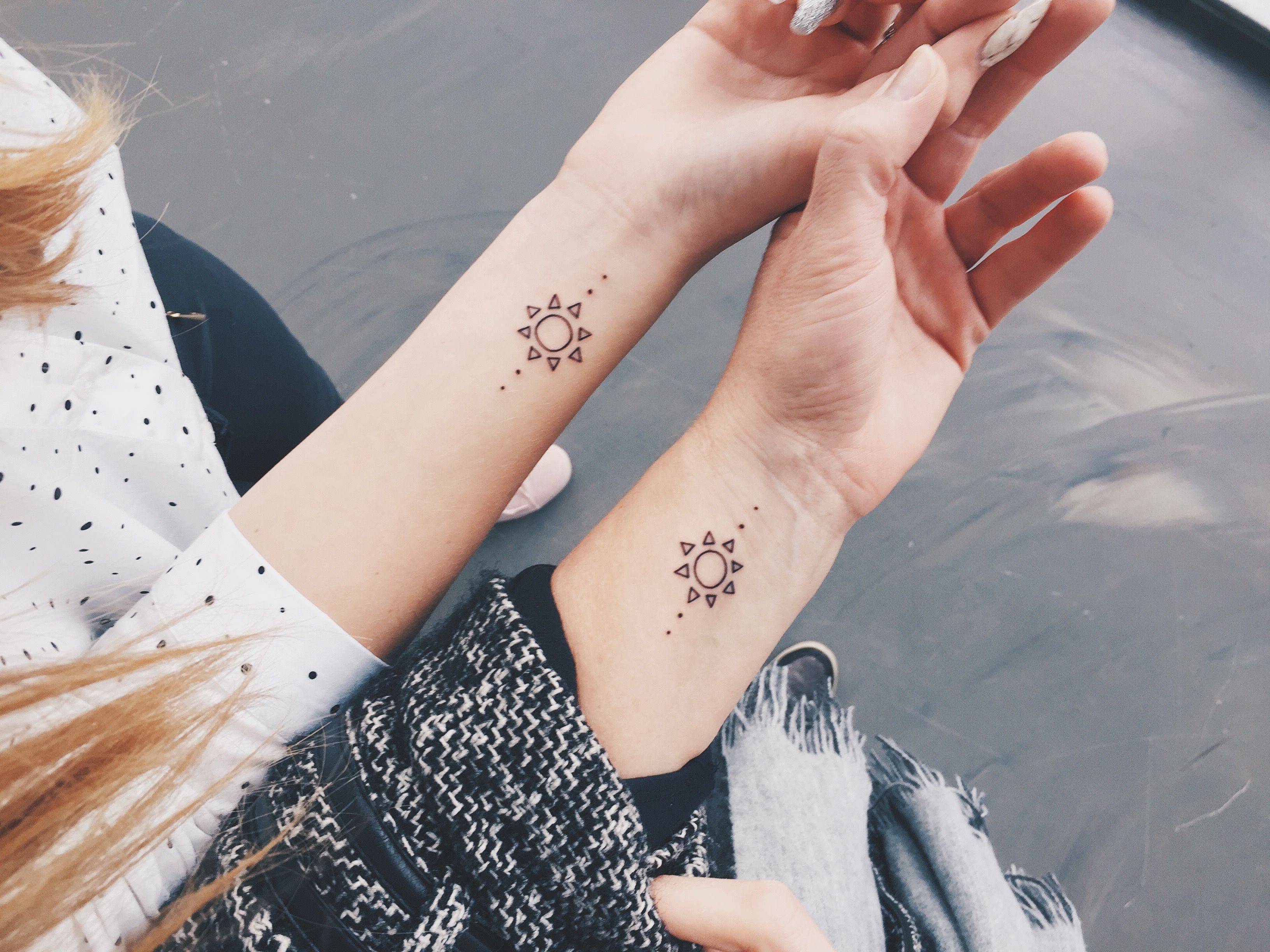 Elegant Wrist Tattoos: Mother Daughter Bonding Ink Ideas