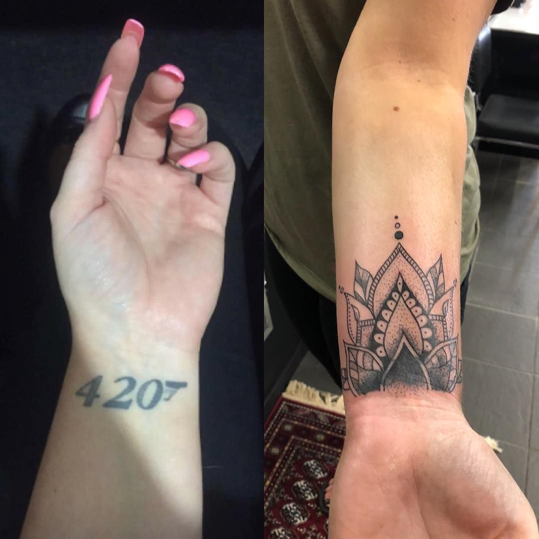 Wrist Tattoo Cover Up Ideas: Hide Names Easily