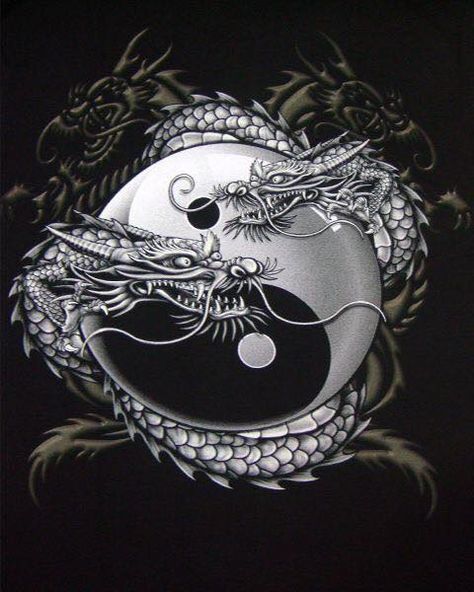 Yin Yang Dragon Symbolism And Origins Yin Yang Sticker Yin Yang Art